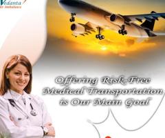 Book Vedanta Air Ambulance Service in Aurangabad with a Full Medical Setup