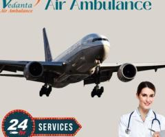 Book Vedanta Air Ambulance from Delhi with Superior Medical Treatment