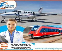 Falcon Train Ambulance in Patna Provides Comfortable Transfer to Your Selected Destination