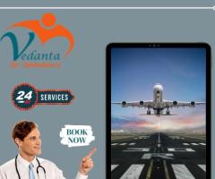 Air Ambulance Services Ahmedabad offers Bed-to-Bed facilities