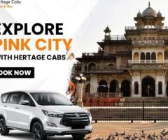 Book innova car rental in jaipur - heritage cabs