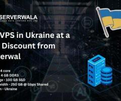 Buy VPS in Ukraine at a 30% Discount from Serverwala