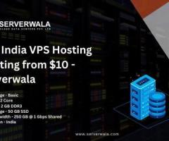 Buy India VPS Hosting Starting from $10 - Serverwala