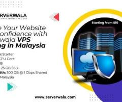 Secure Your Website with Confidence with Serverwala VPS Hosting in Malaysia