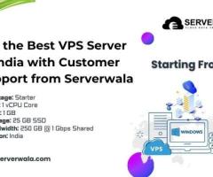 Get the Best VPS Server in India with Customer Support from Serverwala