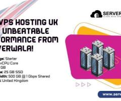 Buy VPS Hosting UK With Unbeatable Performance from Serverwala!