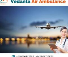 With Effective Medical Solution – Vedanta Air Ambulance from Kolkata