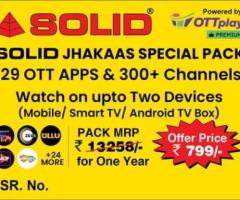 You can buy OTT packs on our website – OTT Play