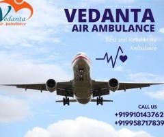 Avail of Advanced Vedanta Air Ambulance Service in Bhopal for Risk-Free Patient Shift