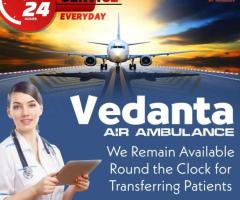 Book High-tech Vedanta Air Ambulance Service in Allahabad for Advanced Care Medical Services