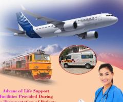 Take Panchmukhi Air Ambulance Services in Patna with an Advanced ICU Facility