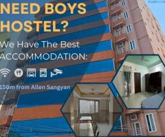 Best Boys Hostel Kota Near Allen & Samyak Landmark City Kunhari