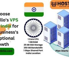 Choose Hostbillo's VPS Server India for your business's exceptional Growth
