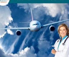 Select Vedanta Air Ambulance in Kolkata with Top-Level Medical Facility