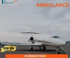 Book Vedanta Air Ambulance Service in Raipur for the Risk-free and Quick Transfer of Patient