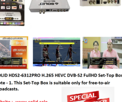 SOLID HDS2-6312PRO H.265 HEVC DVB-S2 FullHD Set-Top Box