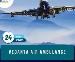 For Emergent Shift Patients Take Vedanta Air Ambulance Service in Bhopal