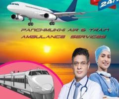 For the Life-Care Shift of the Patient Hire Panchmukhi Air Ambulance Service in Kolkata