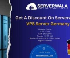 Get A Discount On Serverwala’s VPS Server Germany