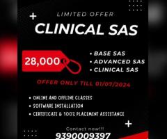 LIMITED OFFER ON CLINICALSAS
