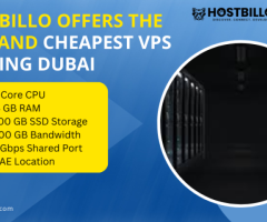 Hostbillo offers the best and cheapest VPS hosting Dubai