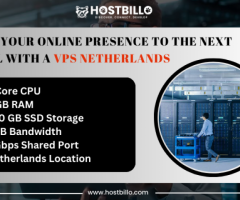 Take your online presence to the next level with a VPS Netherlands