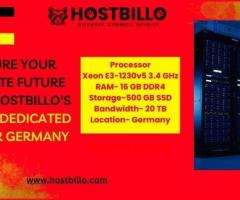 Secure Your Website Future With Hostbillo's Cheap Dedicated Server Germany