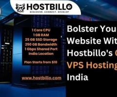 Bolster Your Website With Hostbillo's Cheap VPS Hosting in India