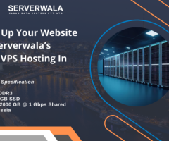 Power Up Your Website with Serverwala’s Cheap VPS Hosting  In Russia
