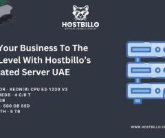 Take Your Business To The Next Level With Hostbillo’s Dedicated Server UAE