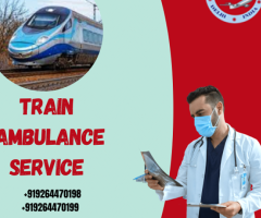 Available MPM Train Ambulance Service In Kolkata With 24-Hour Patient Shifting