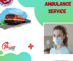 Select MPM Train Ambulance Service From Gorakhpur With Full Medical Protection