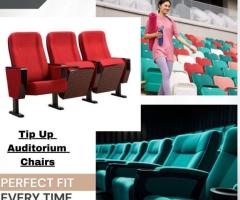 Top Tip Up Auditorium Chairs In Delhi | Order Now From Perfect Furnitures