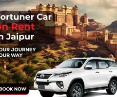 Fortuner car rental in Jaipur