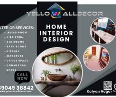 YELLO-W-DECOR HOME  INTERIOR DESIGN