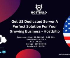 Get US Dedicated Server A Perfect Solution For Your Growing Business - Hostbillo