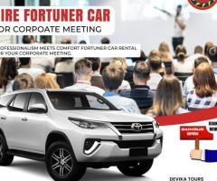 Fortuner car rental jaipur