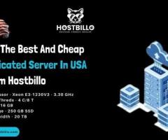 Get The Best And Cheap Dedicated Server  In USA From Hostbillo