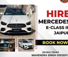 Mercedes car rental Jaipur