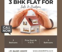 3 BHK Flats for sale in Zirakpur