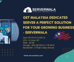 Get Malaysia Dedicated Server A Perfect Solution For Your Growing Business - Serverwala