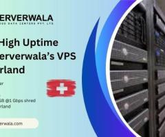 Enjoy High Uptime With Serverwala’s VPS Switzerland