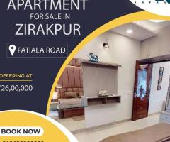 1 BHK Flats for sale in Zirakpur