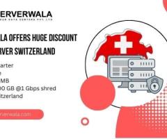 Serverwala offers Huge Discounts On VPS Server Switzerland