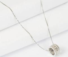 Buy Chain with Ring Pendant Online | Silverare