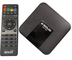 SOLID 1002 H.265 Amlogic S905W Android TV 4K Box with FREE 1 YEAR OTT SUBSCRIPTION