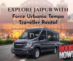 urbania tempo traveller on rent