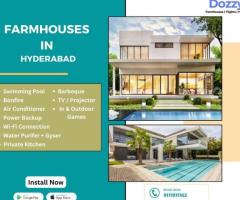 Farmhouse Rentals In Hyderabad for Vacation