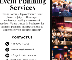 Classic Rovers: Leading Conference Event Planners in Jaipur