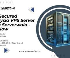 Buy Secured Malaysia VPS Server From Serverwala - Get Now